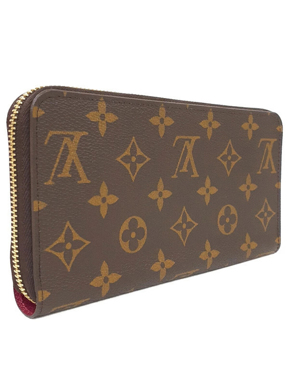 Louis Vuitton Wallet Zipper Long Zippy Round Monogram Brown
